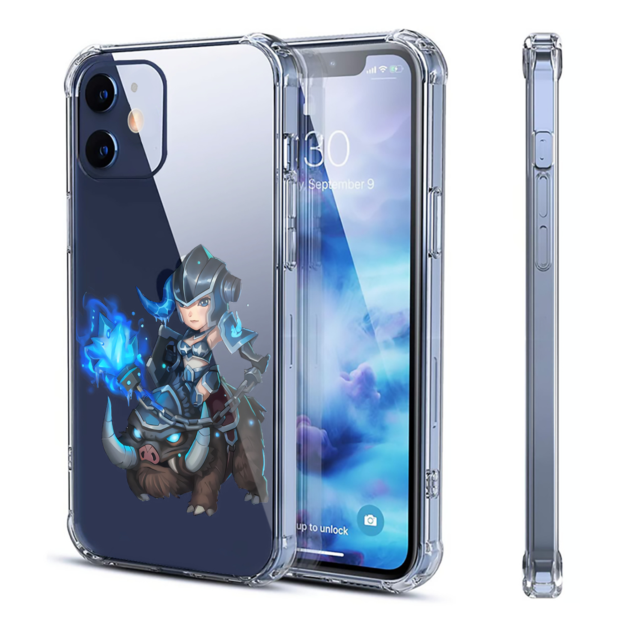 （画像用） リーグ・オブ・レジェンド League of Legends LOL 【iPhone 12シリーズ対応】透明スマホケース（クリアソフトケース）